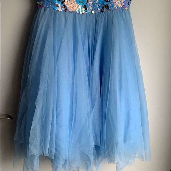Justice girls Beautiful princess dress Size 14 - Picture 3 of 7